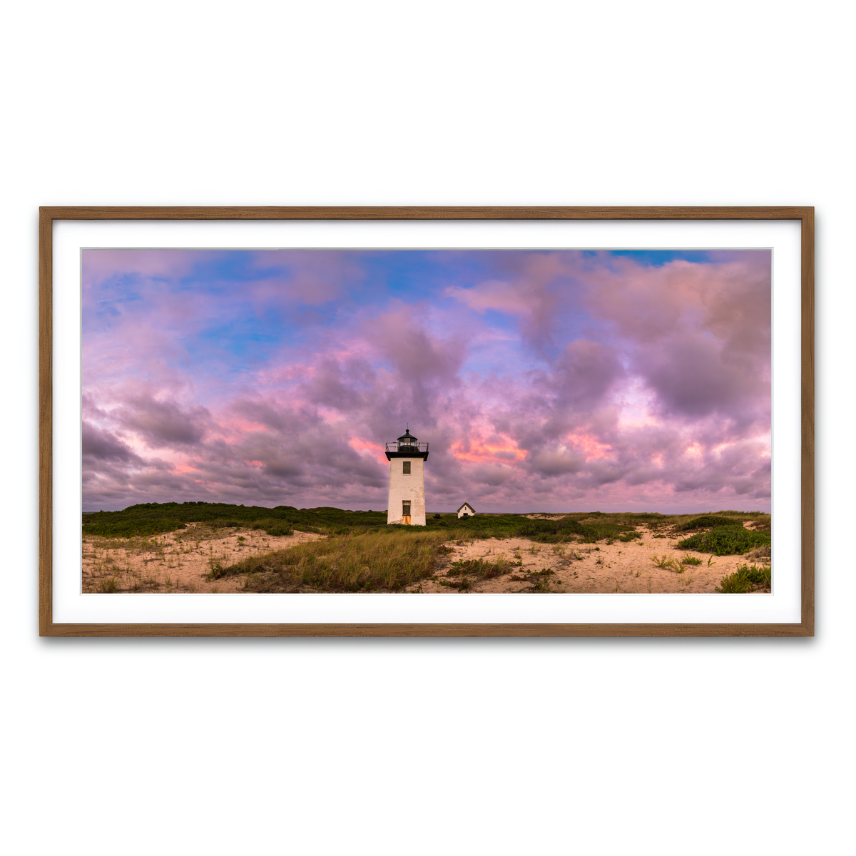 Framed Print 2x1 Walnut