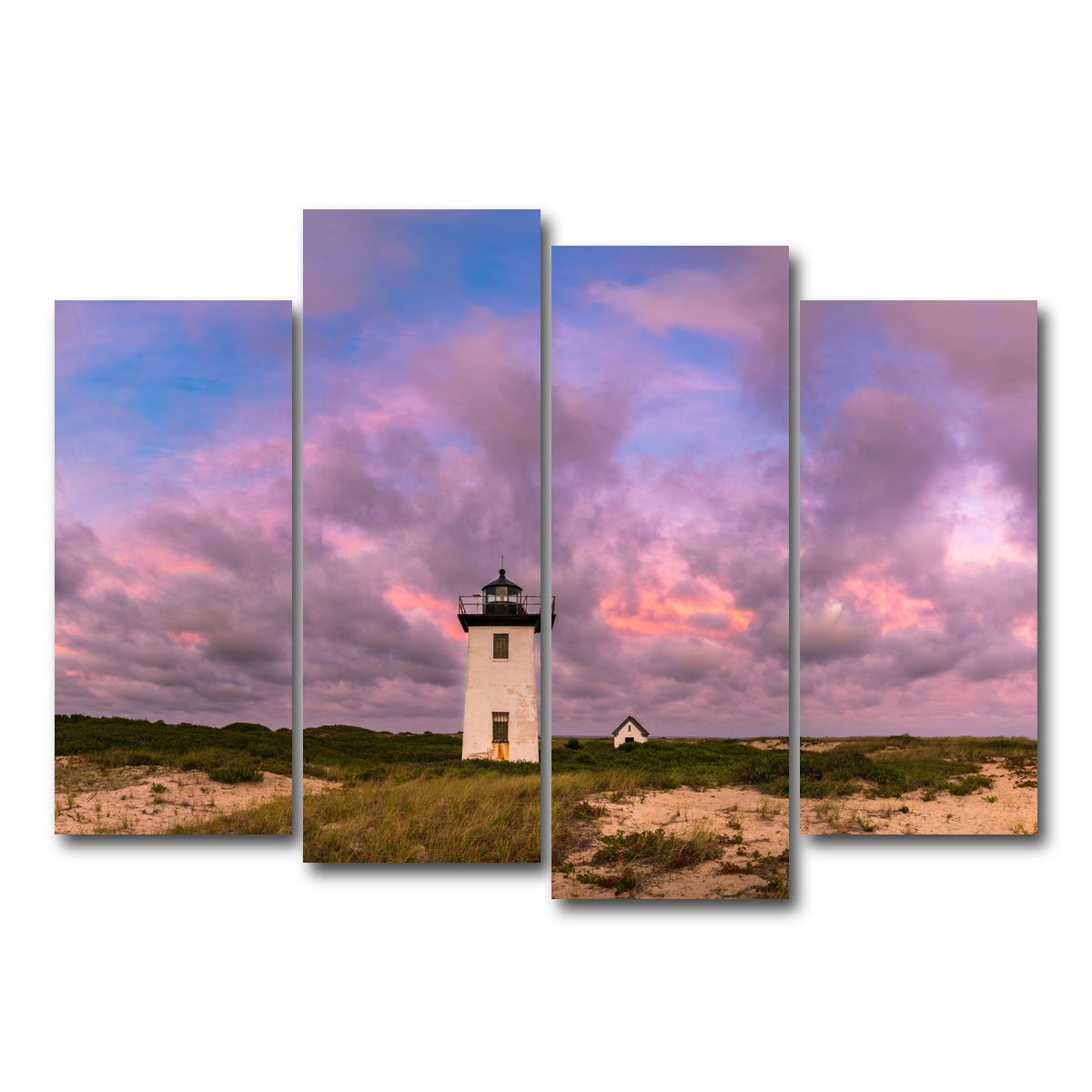 AUTO-MOCKUP WHITE | All That Slips Away | 4 Piece | Gallery Wrap Canvas | group=4_normal