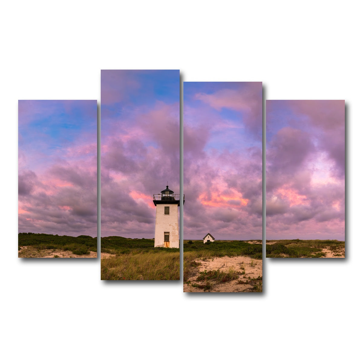 AUTO-MOCKUP WHITE | All That Slips Away | 4 Piece | Gallery Wrap Canvas | group=4_short