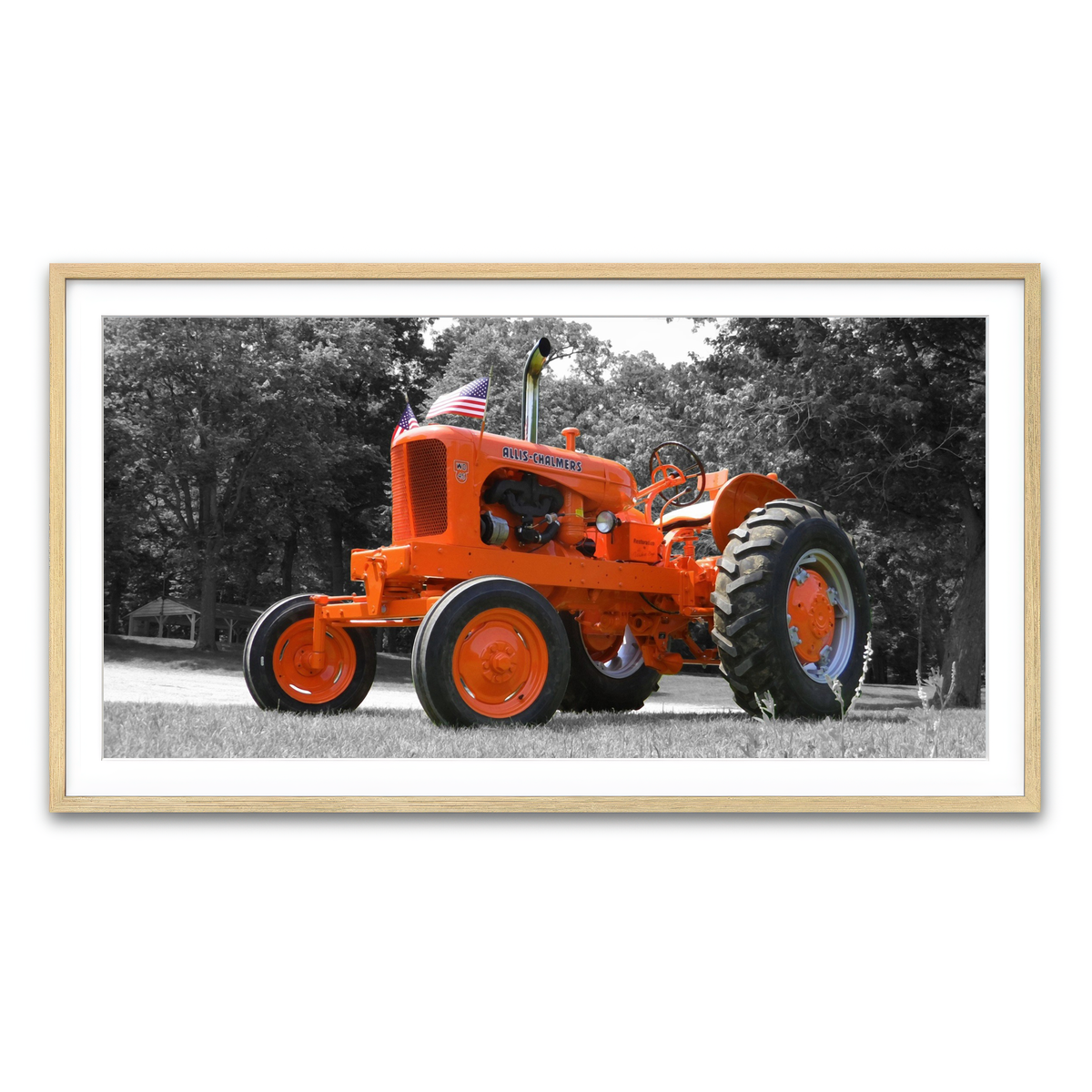 Framed Print 2x1 Natural