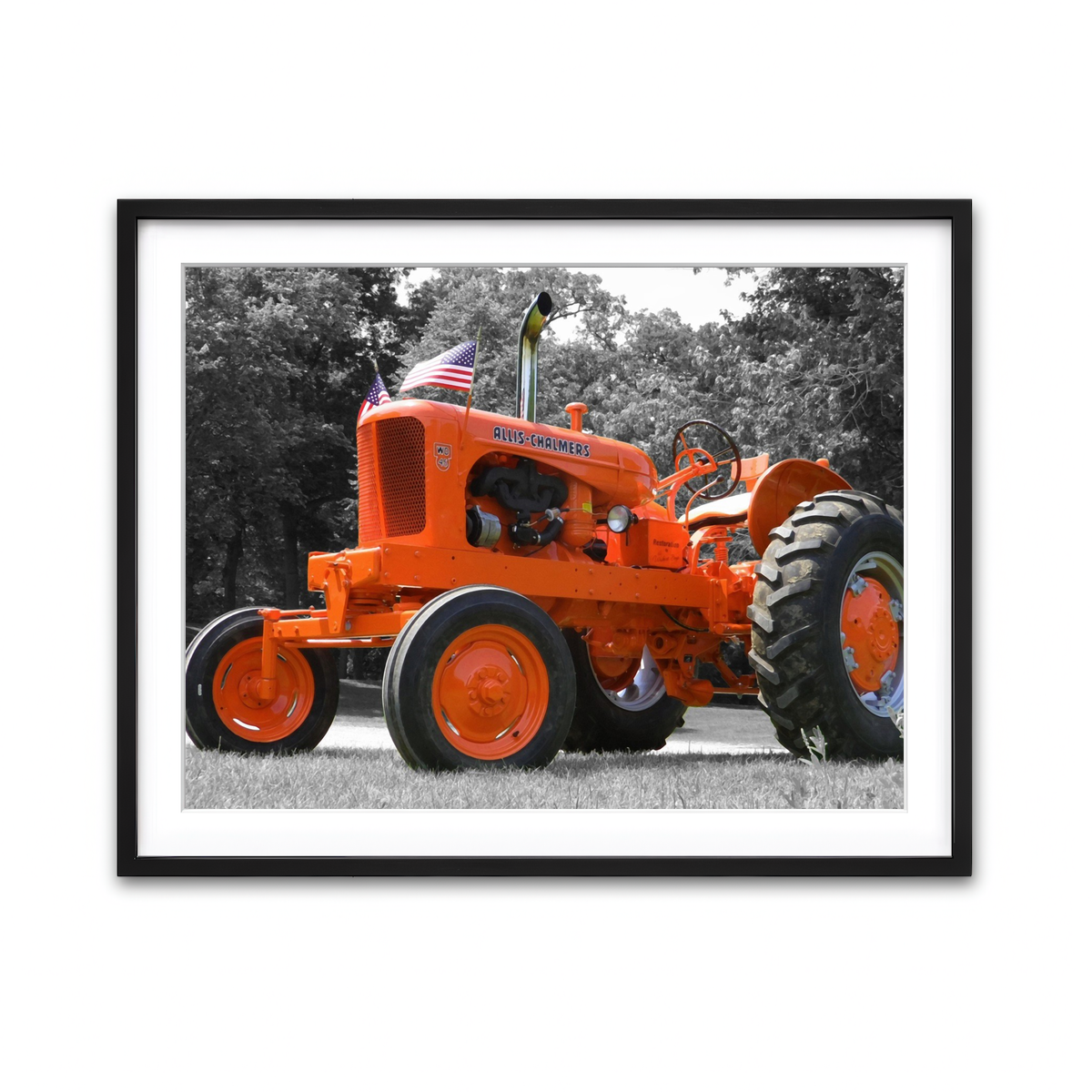 Framed Print 4x3 Black