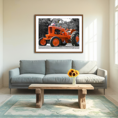 AUTO-MOCKUP ROOM | Allis-Chalmers Wall Art