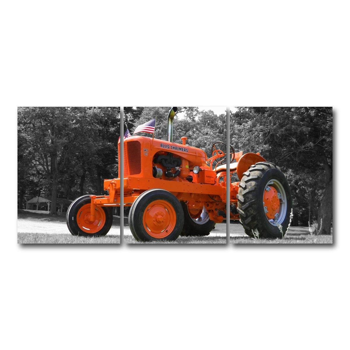 AUTO-MOCKUP WHITE | Allis-Chalmers | 3 Piece | Gallery Wrap Canvas | group=18x24