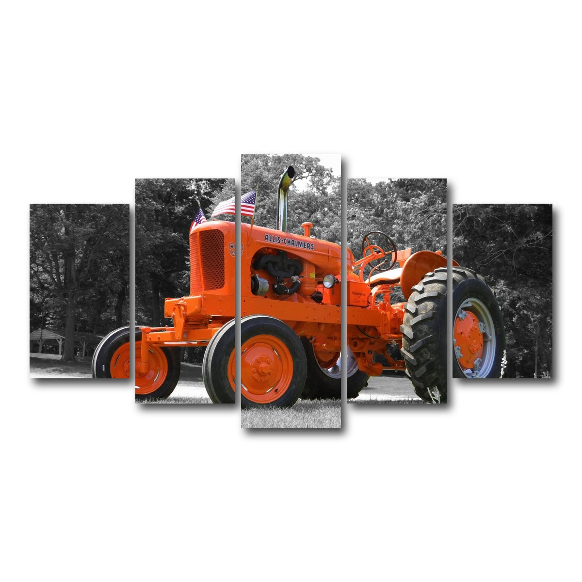 AUTO-MOCKUP WHITE | Allis-Chalmers | 5 Piece | Gallery Wrap Canvas | group=5_normal