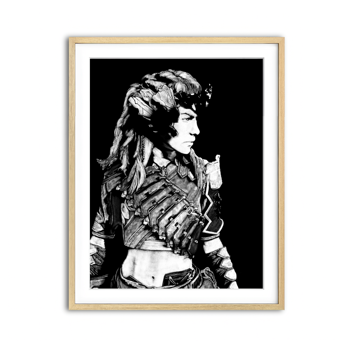 Framed Print 3x4 Natural