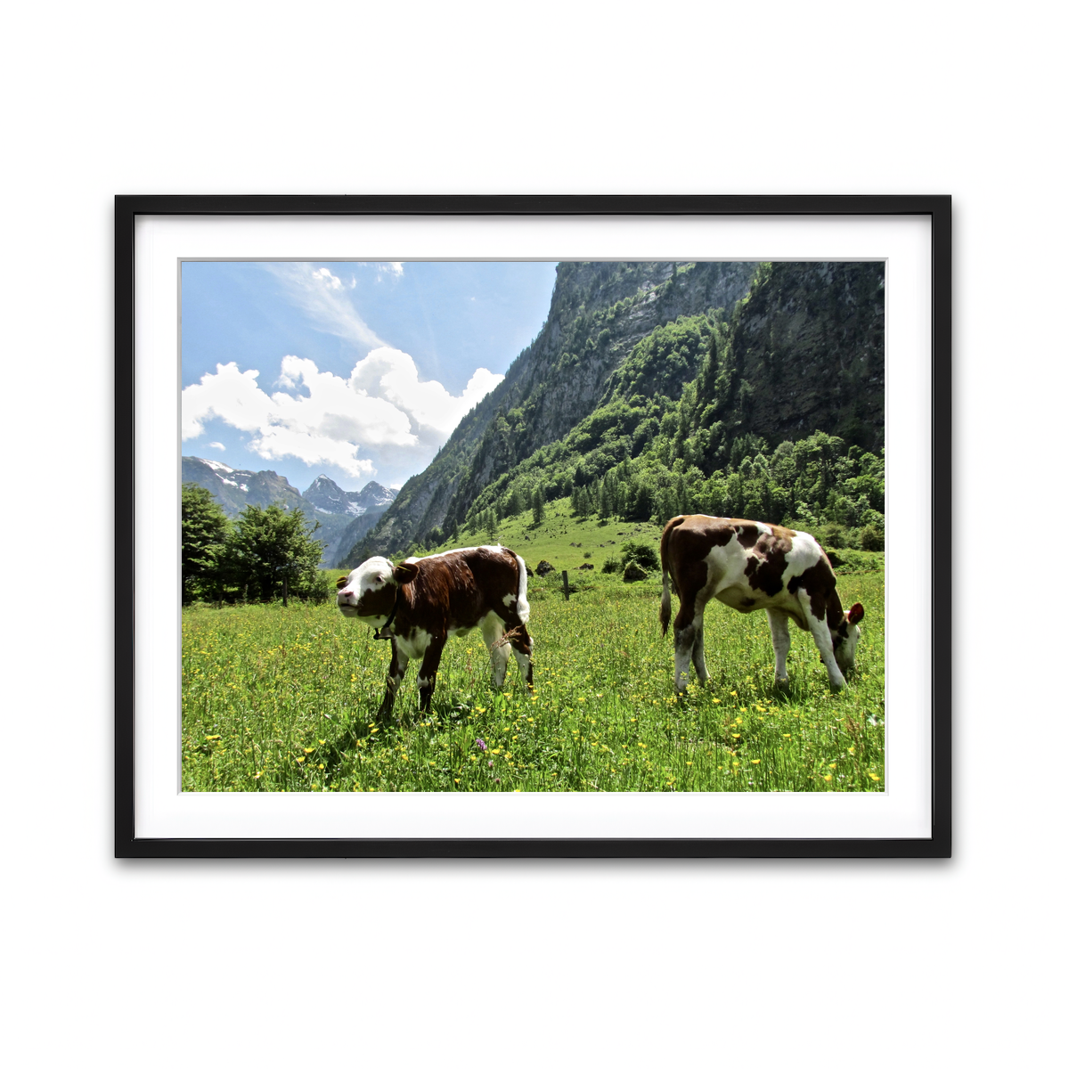 Framed Print 4x3 Black