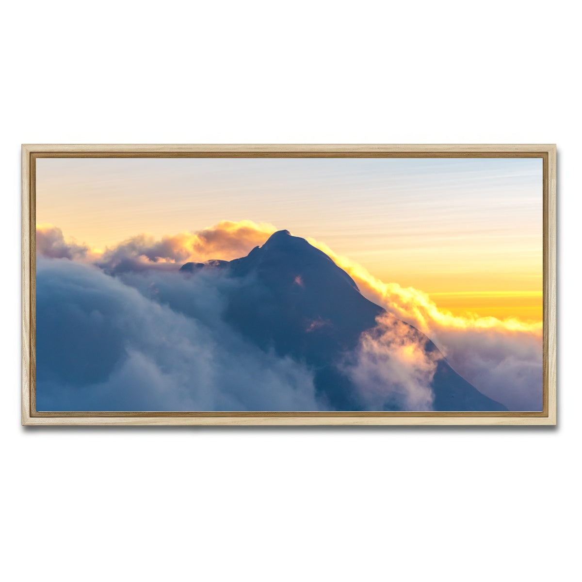 AUTO-MOCKUP WHITE | Alpine Glow | 1 Piece | Natural Framed Canvas | group=2x1