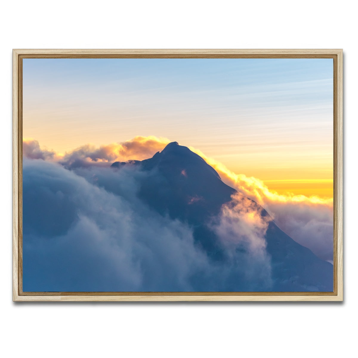 AUTO-MOCKUP WHITE | Alpine Glow | 1 Piece | Natural Framed Canvas | group=4x3
