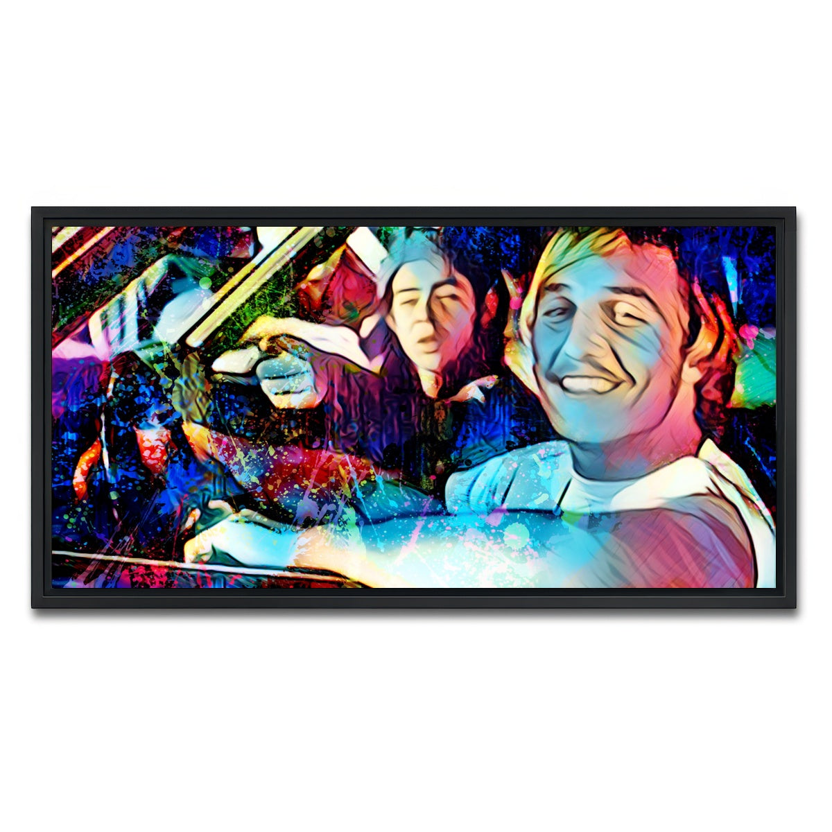 AUTO-MOCKUP WHITE | Alright Alright Alright | 1 Piece | Black Framed Canvas | group=2x1