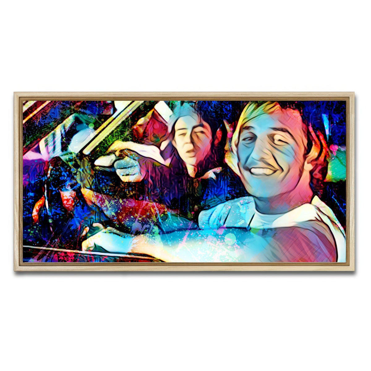 AUTO-MOCKUP WHITE | Alright Alright Alright | 1 Piece | Natural Framed Canvas | group=2x1