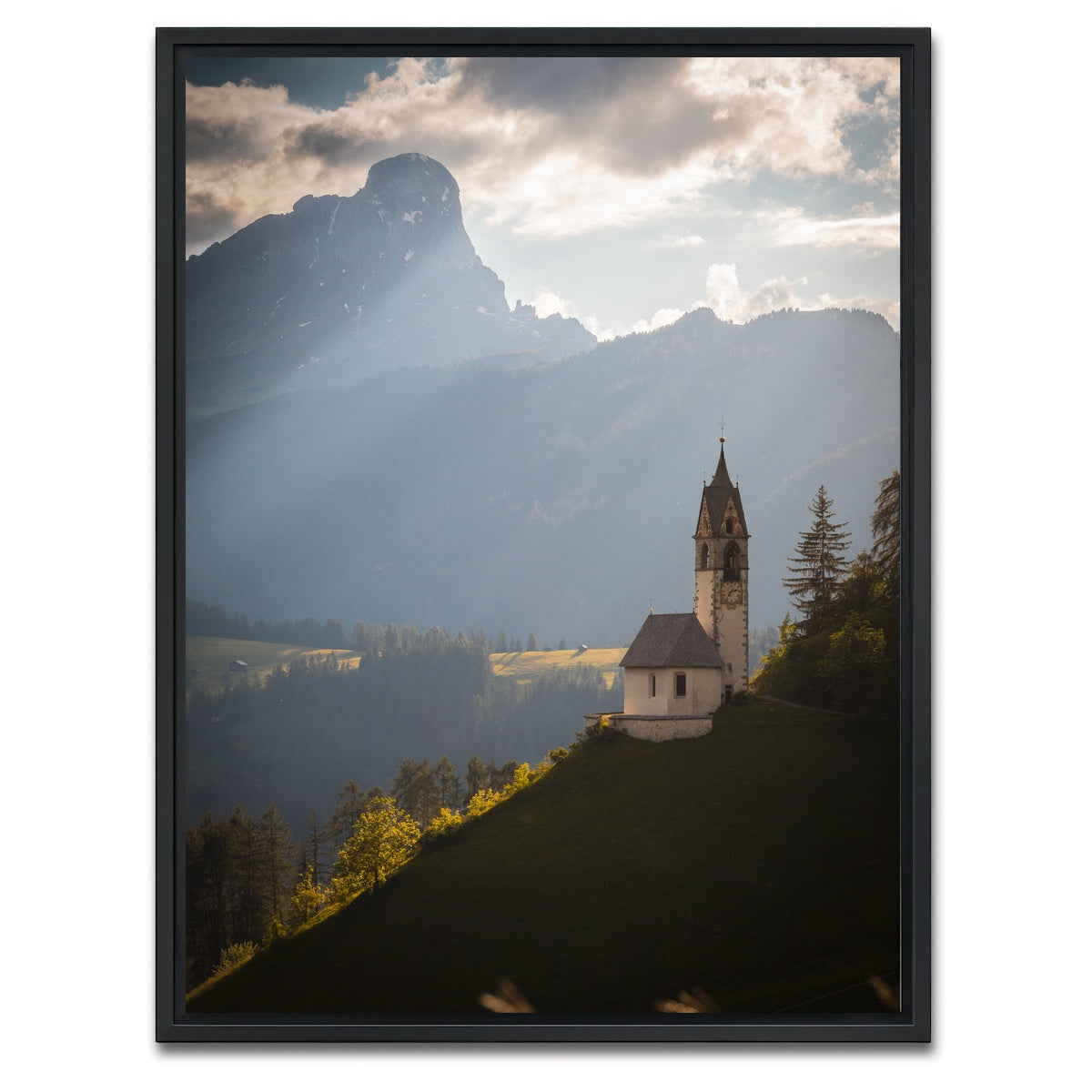 AUTO-MOCKUP WHITE | Alta Badia | 1 Piece | Black Framed Canvas | group=3x4