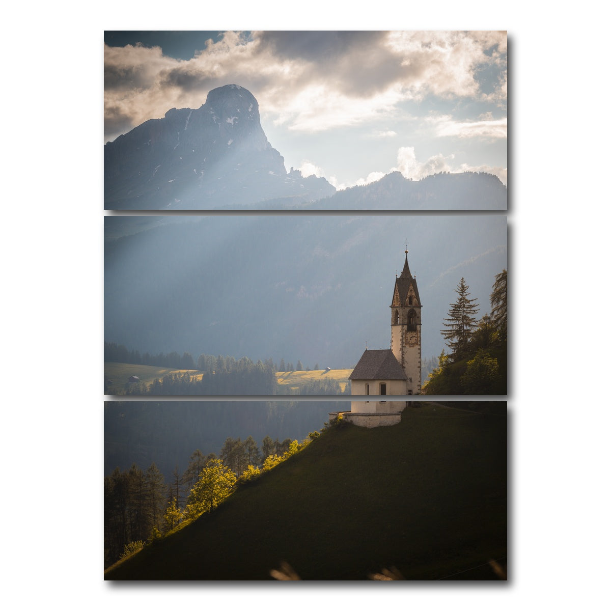 AUTO-MOCKUP WHITE | Alta Badia | 3 Piece | Gallery Wrap Canvas | group=8x18_stacked