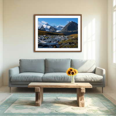 AUTO-MOCKUP ROOM | Altai Mountains Wall Art