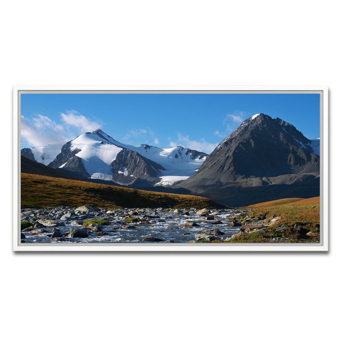 AUTO-MOCKUP WHITE | Altai Mountains | 1 Piece | White Framed Canvas | group=2x1