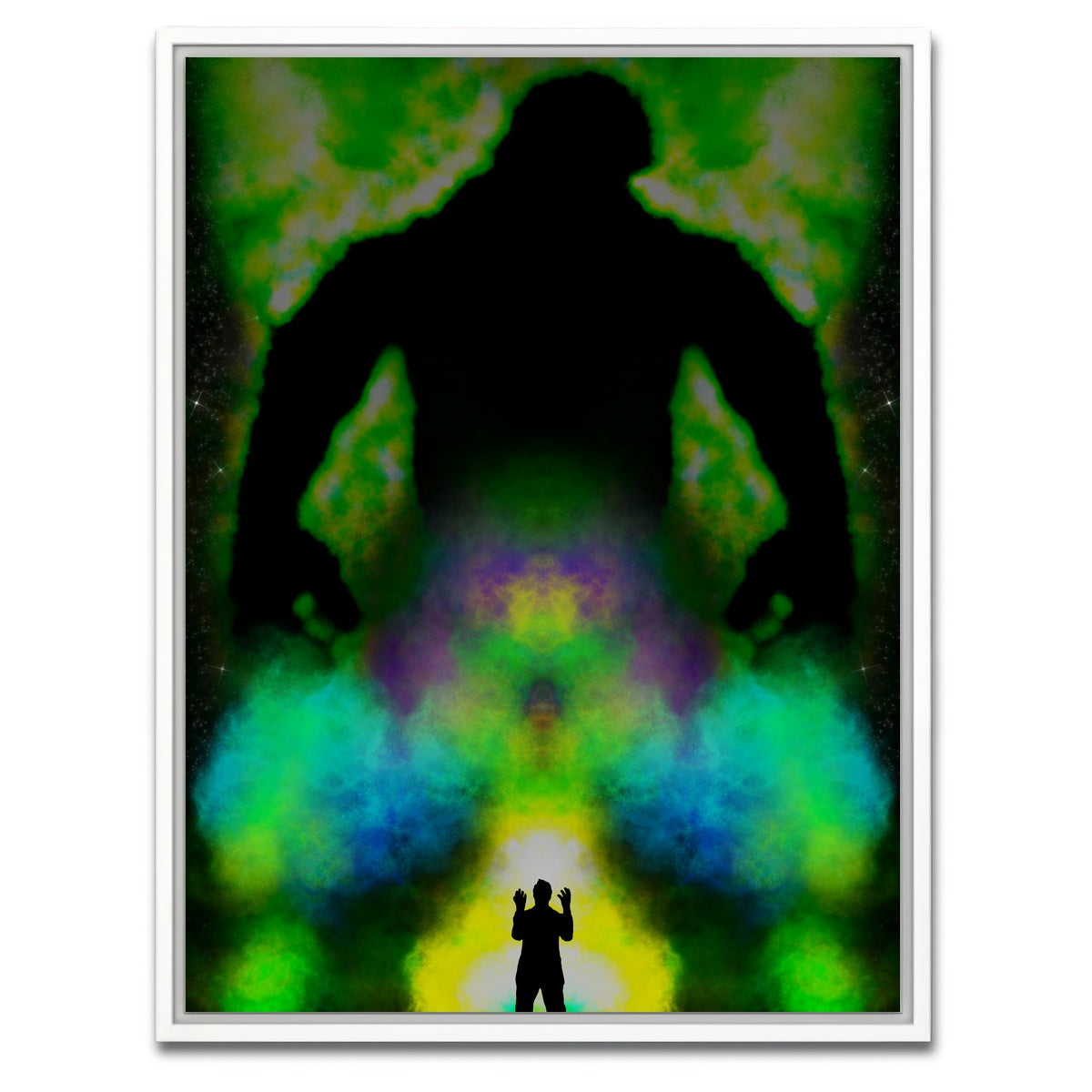 AUTO-MOCKUP WHITE | Alter Ego | 1 Piece | White Framed Canvas | group=3x4