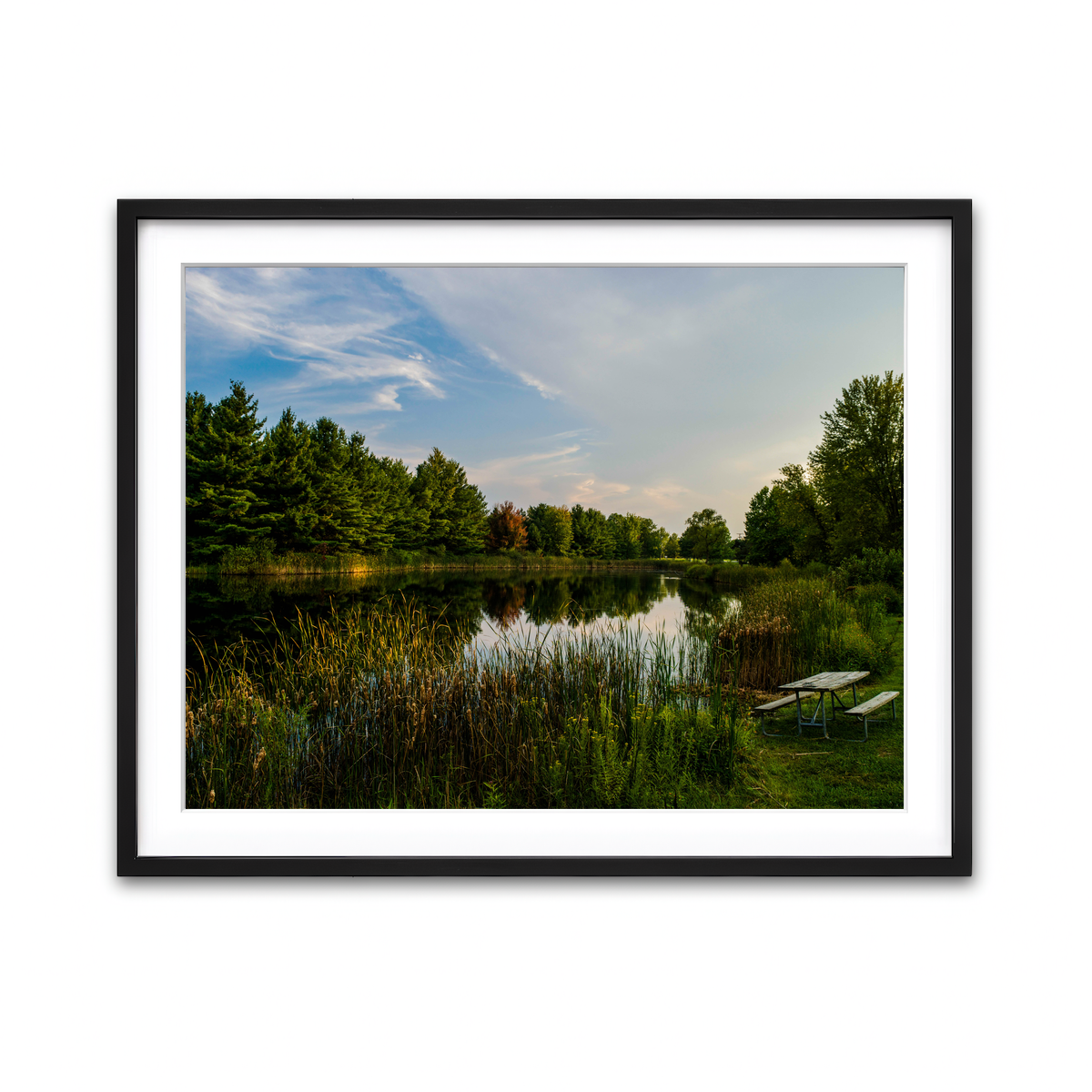 Framed Print 4x3 Black