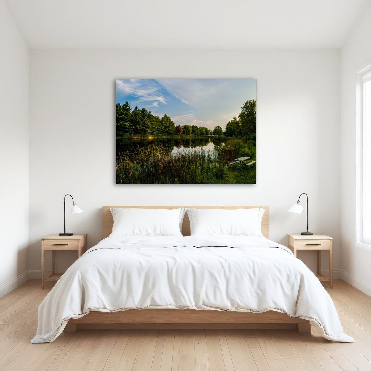AUTO-MOCKUP ROOM | Alum Creek Fishing Pond