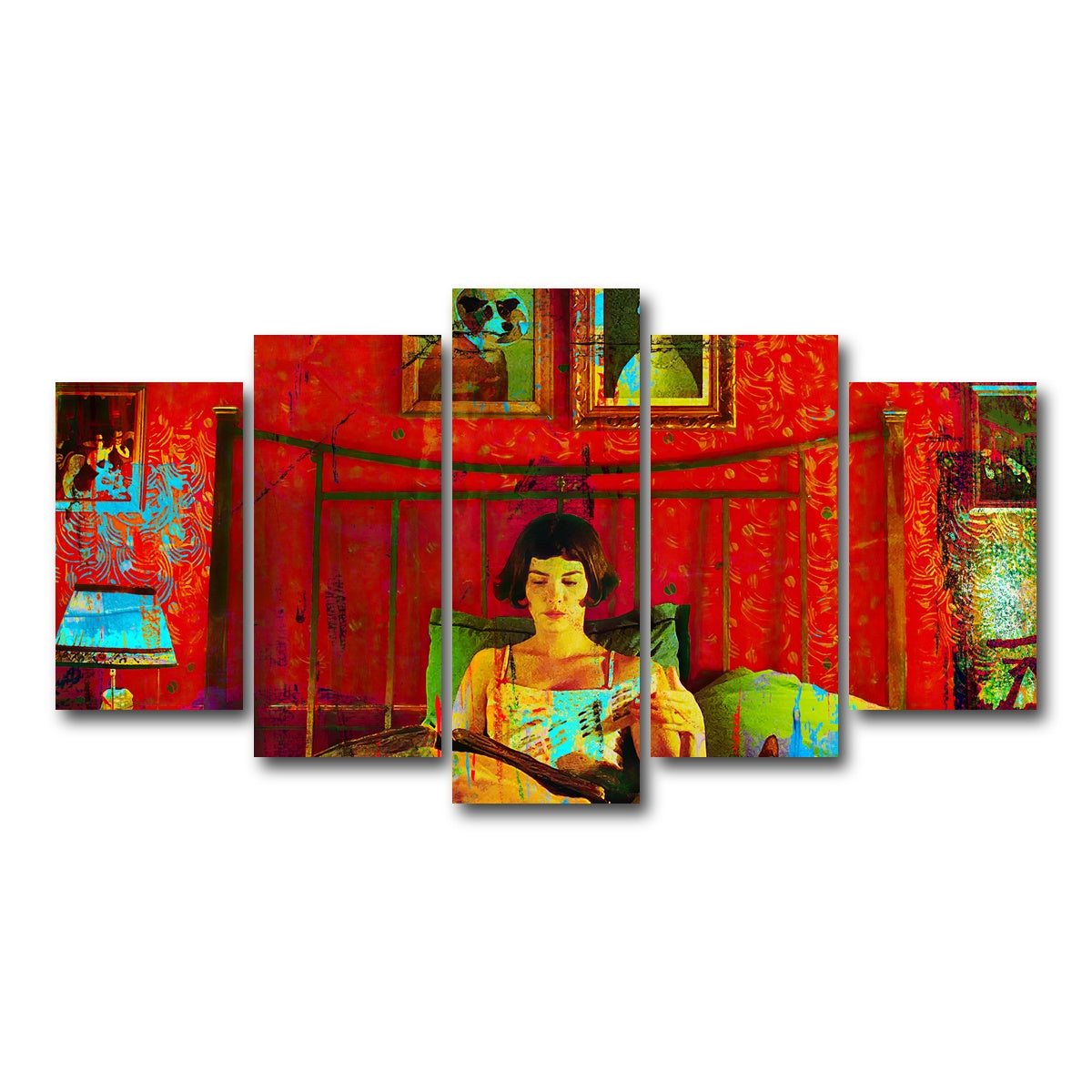 AUTO-MOCKUP WHITE | Amelie | 5 Piece | Gallery Wrap Canvas | group=5_normal