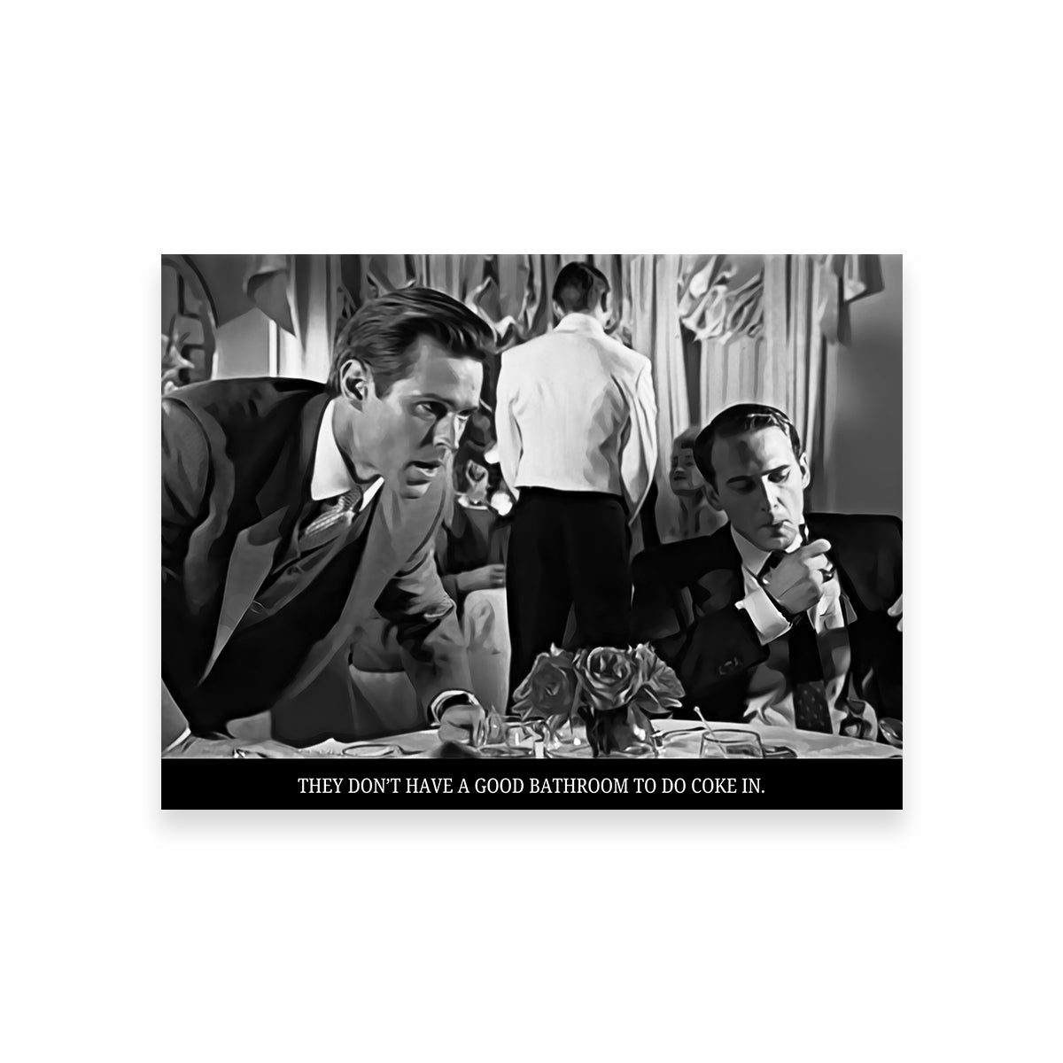 American Psycho Coke Wall Art