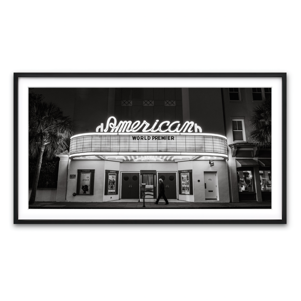 Framed Print 2x1 Black