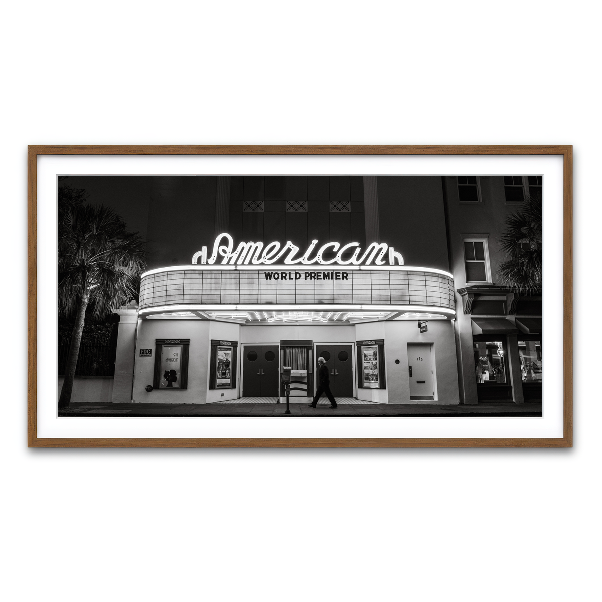 Framed Print 2x1 Walnut