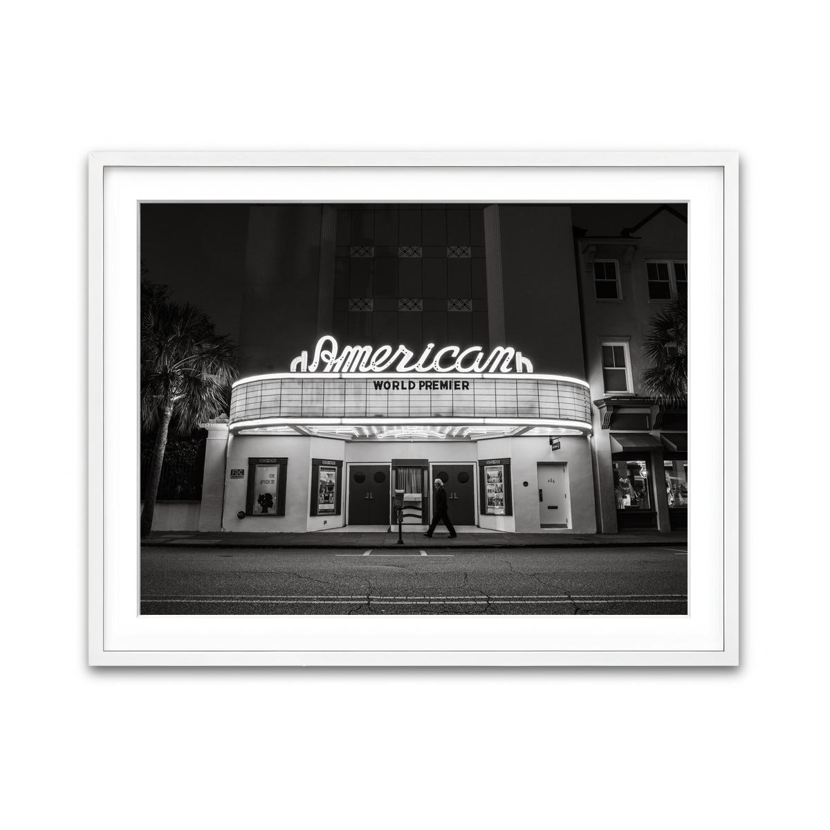 Framed Print 4x3 White