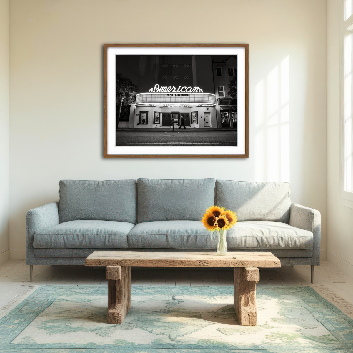 AUTO-MOCKUP ROOM | American Dream Wall Art