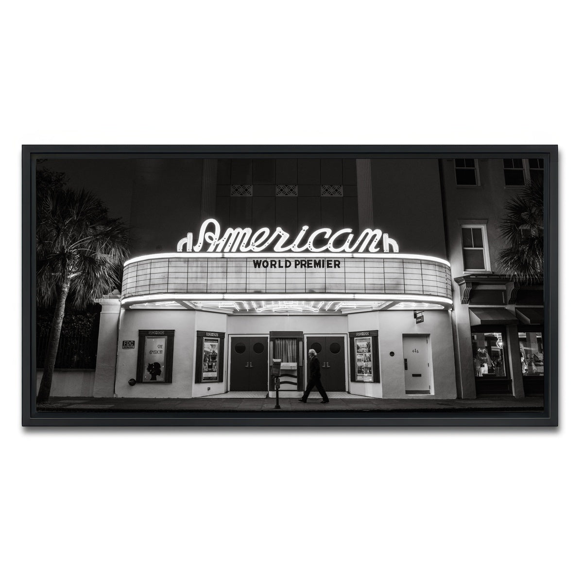 AUTO-MOCKUP WHITE | American Dream | 1 Piece | Black Framed Canvas | group=2x1