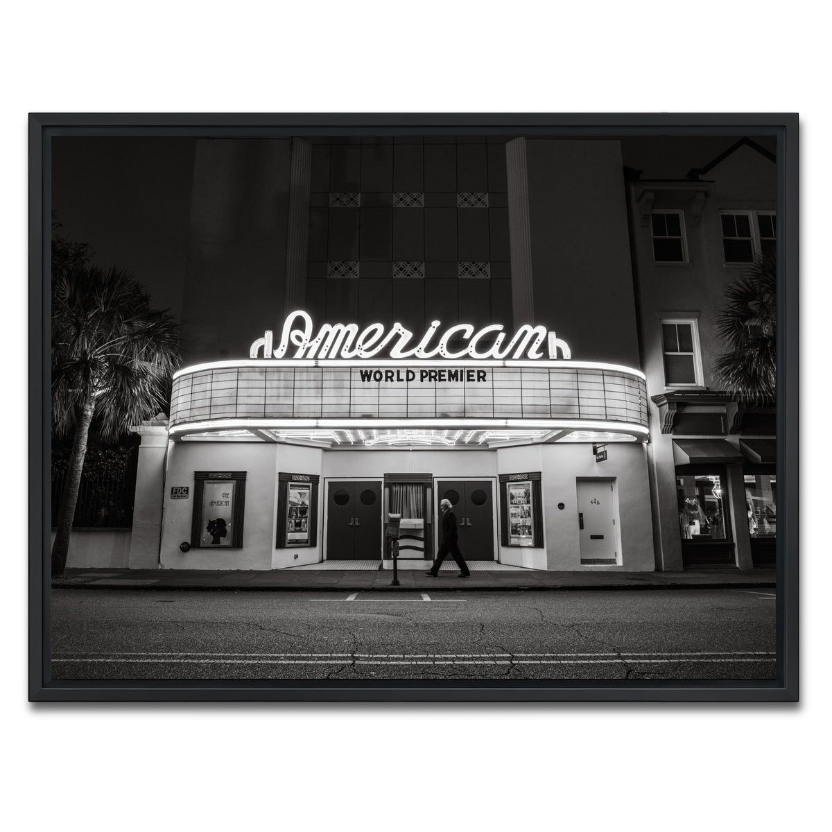 AUTO-MOCKUP WHITE | American Dream | 1 Piece | Black Framed Canvas | group=4x3