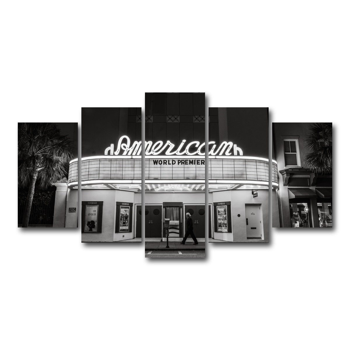 AUTO-MOCKUP WHITE | American Dream | 5 Piece | Gallery Wrap Canvas | group=5_normal