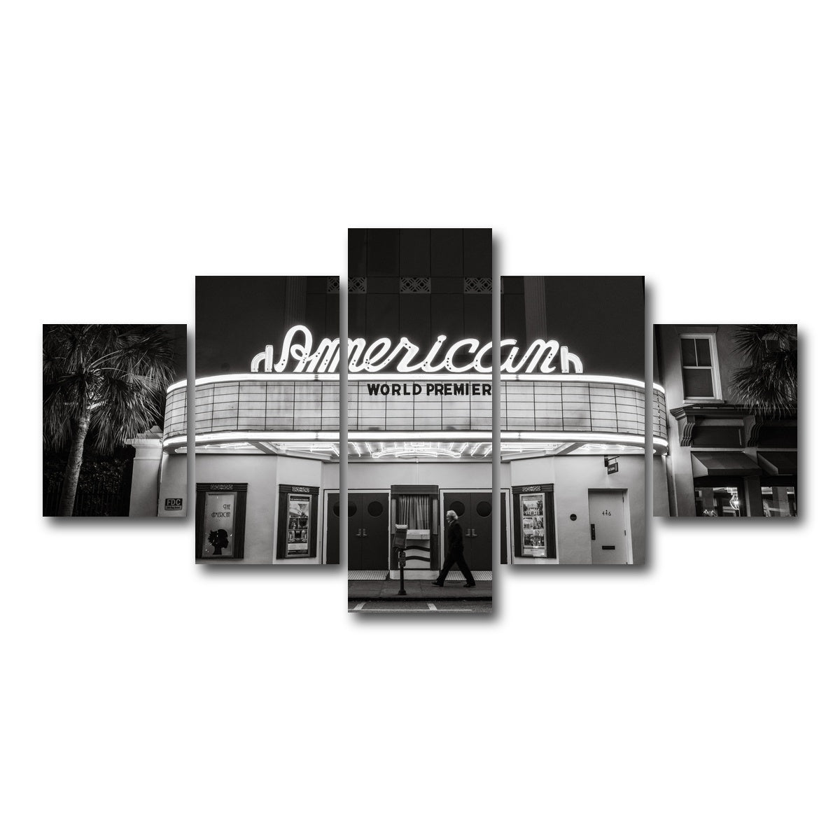 AUTO-MOCKUP WHITE | American Dream | 5 Piece | Gallery Wrap Canvas | group=5_short