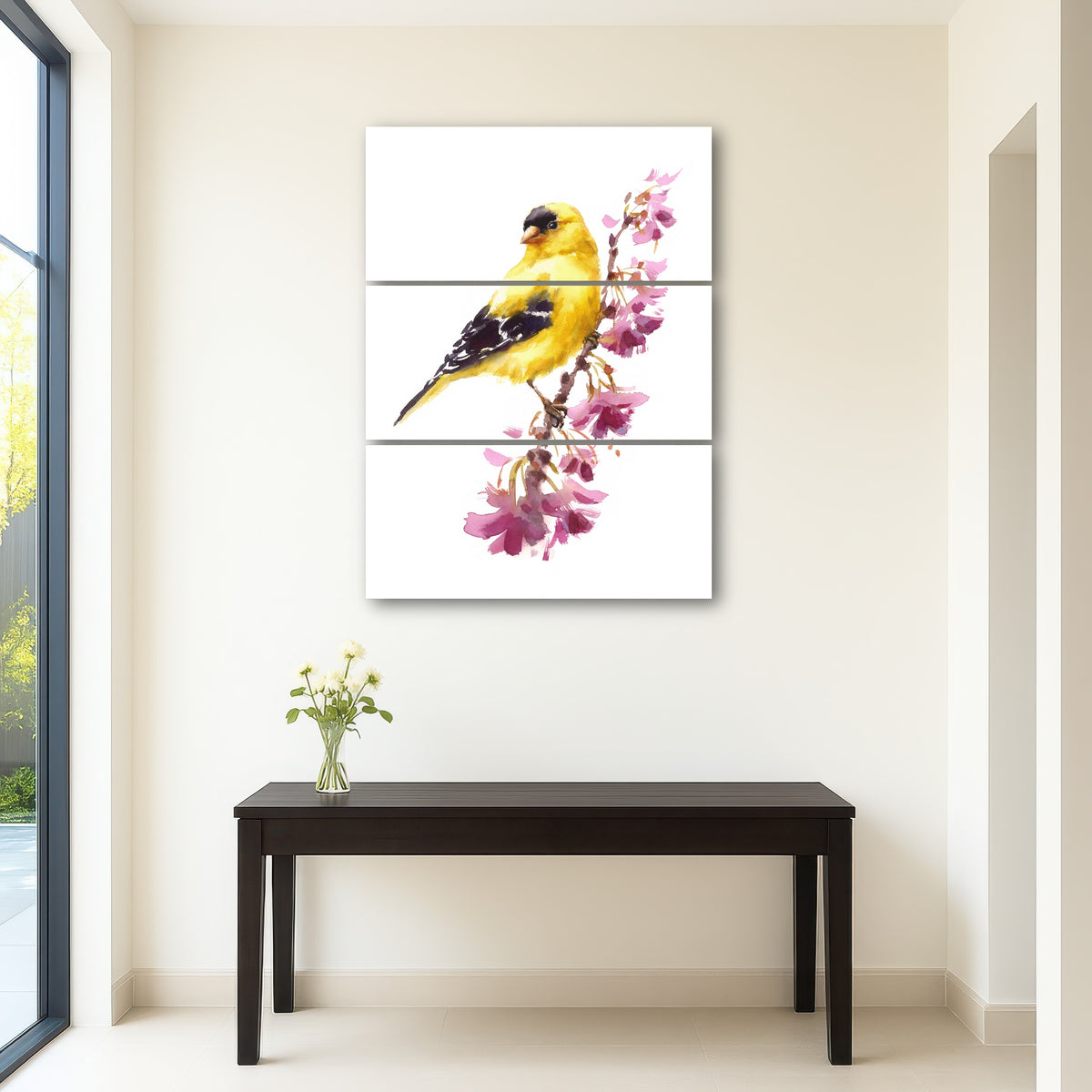 AUTO-MOCKUP ROOM | American Goldfinch