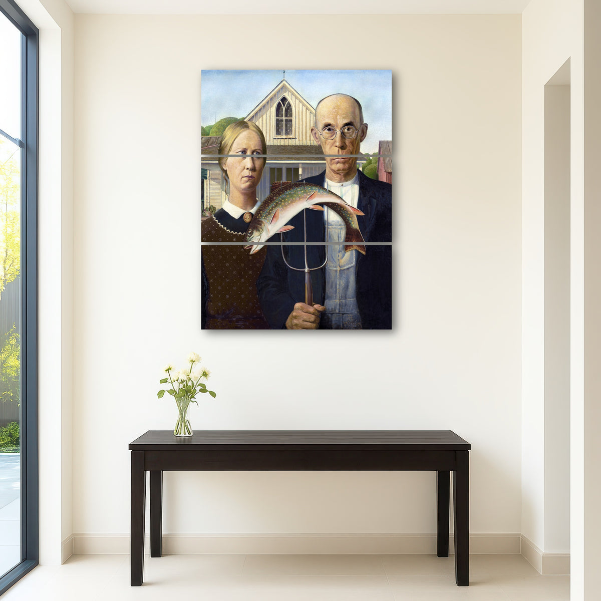 AUTO-MOCKUP ROOM | American Gothic Revisited