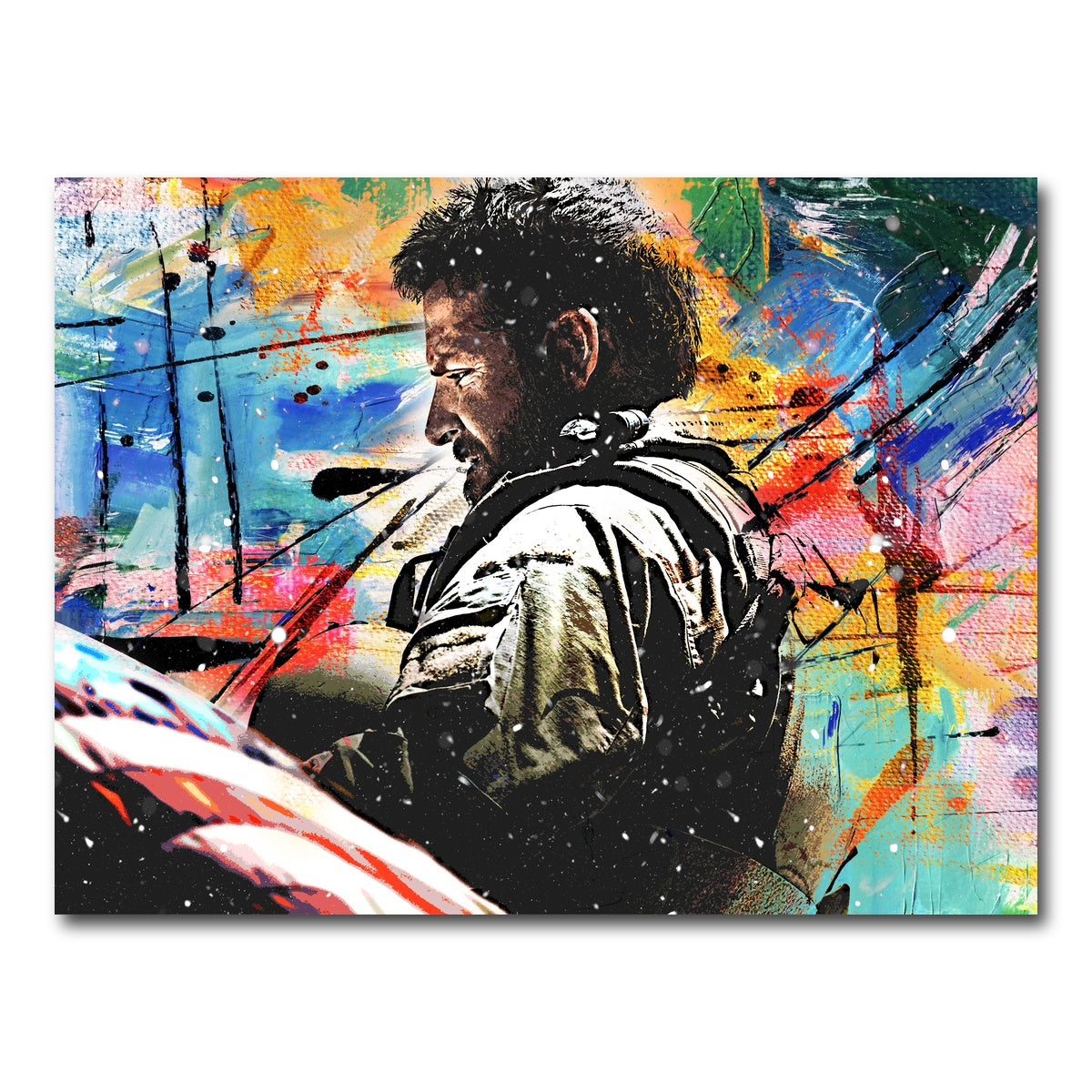 AUTO-MOCKUP WHITE | American Sniper | 1 Piece | Gallery Wrap Canvas | group=4x3