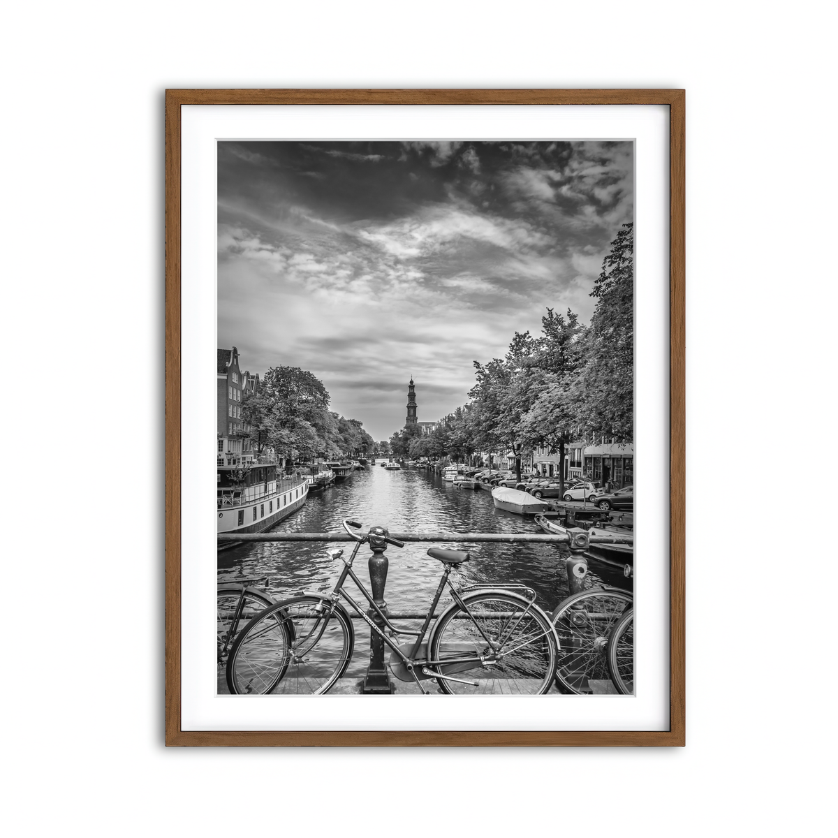 Framed Print 3x4 Walnut