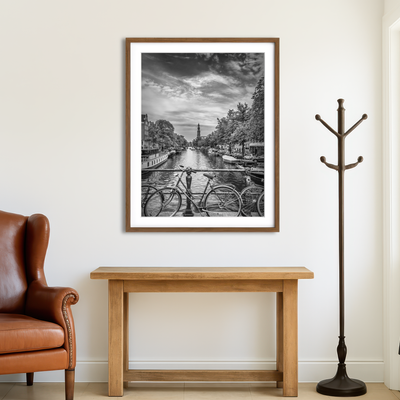 AUTO-MOCKUP ROOM | Amsterdam Cityscape Wall Art
