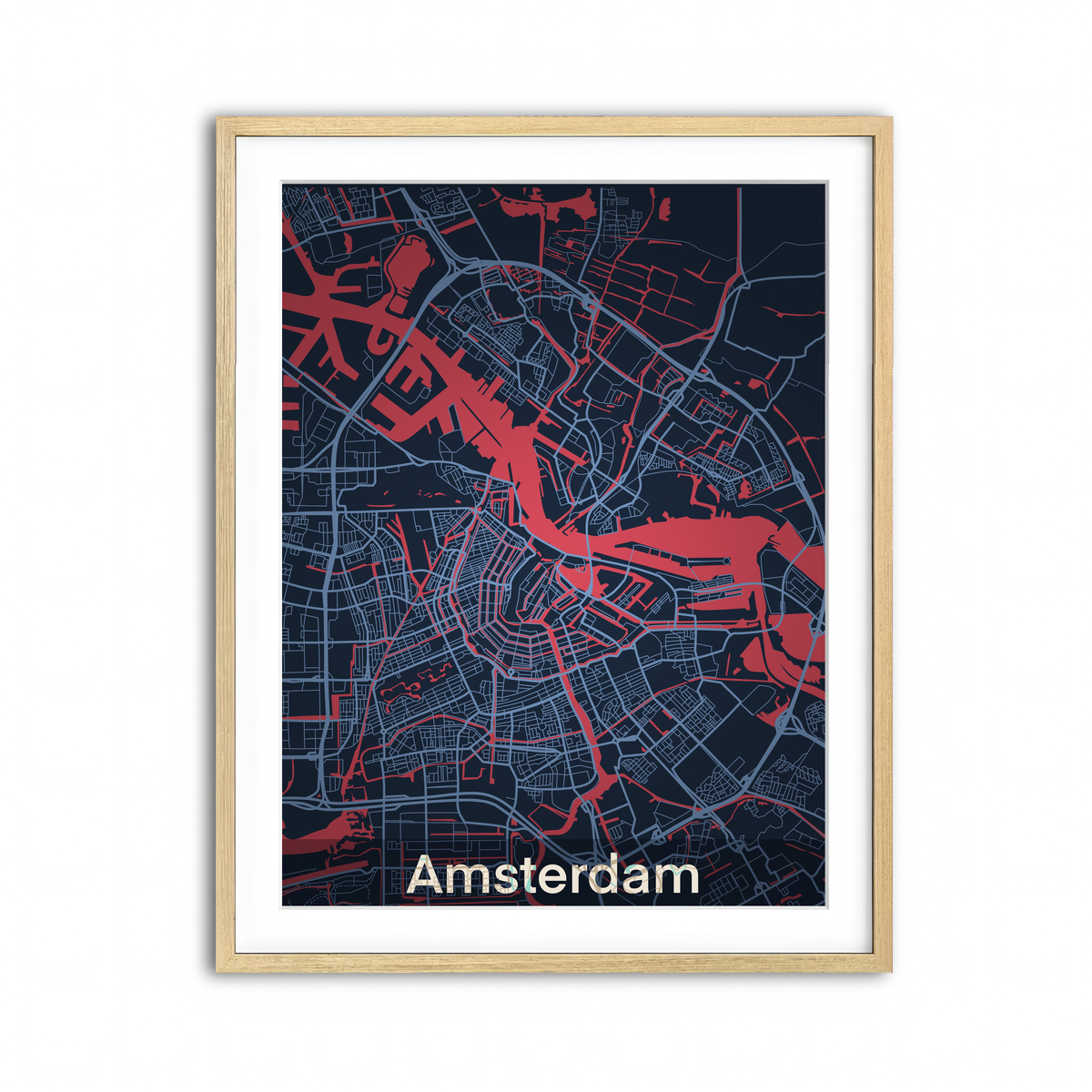 Framed Print 3x4 Natural