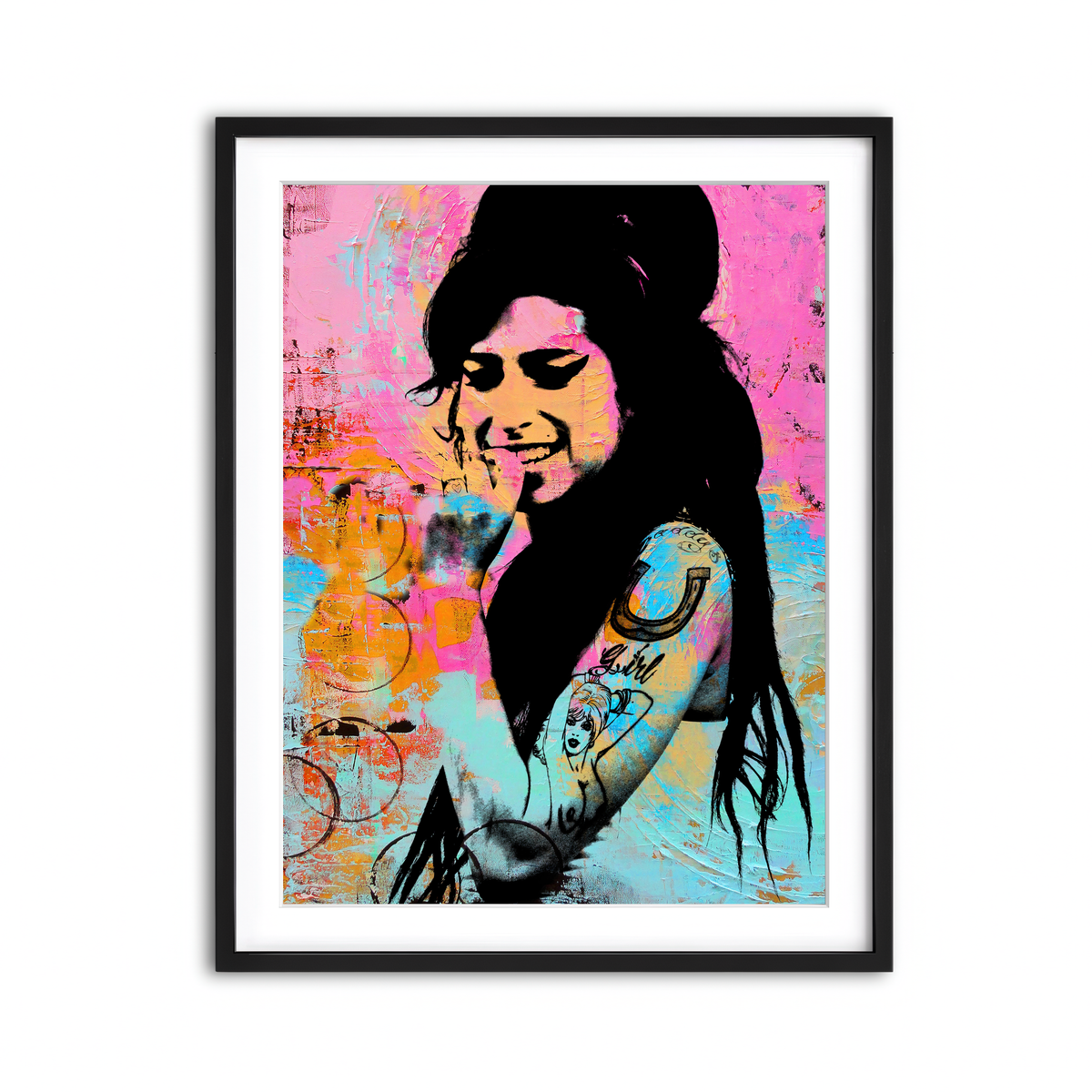 Framed Print 3x4 Black