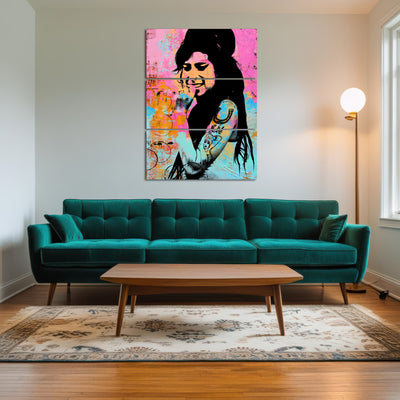 AUTO-MOCKUP ROOM | Amy Winehouse Circles