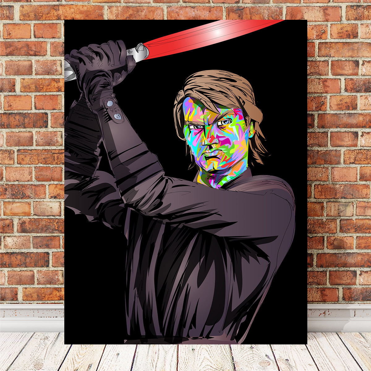 Anakin Skywalker Clone Wars Wall Art
