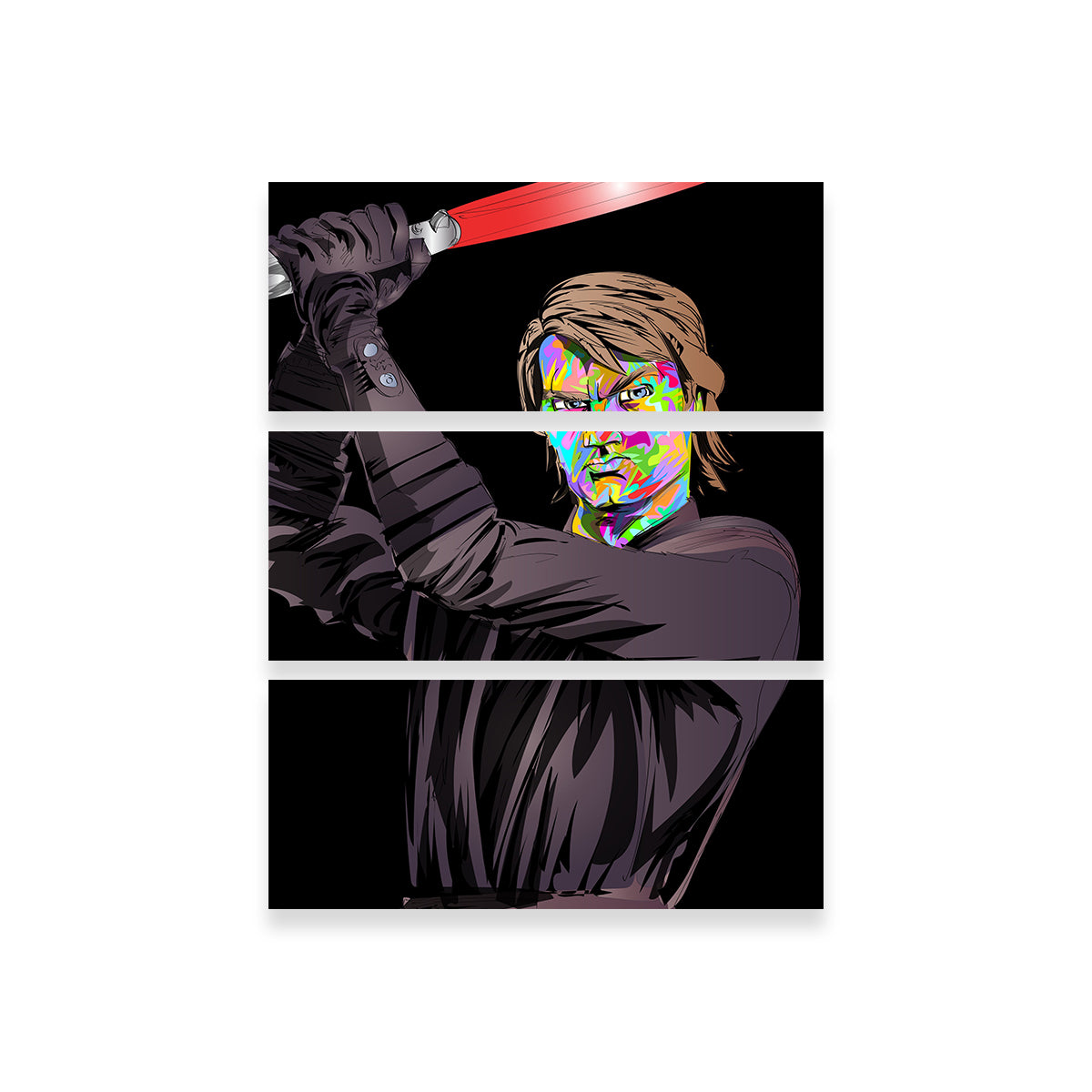 Anakin Skywalker Clone Wars Wall Art