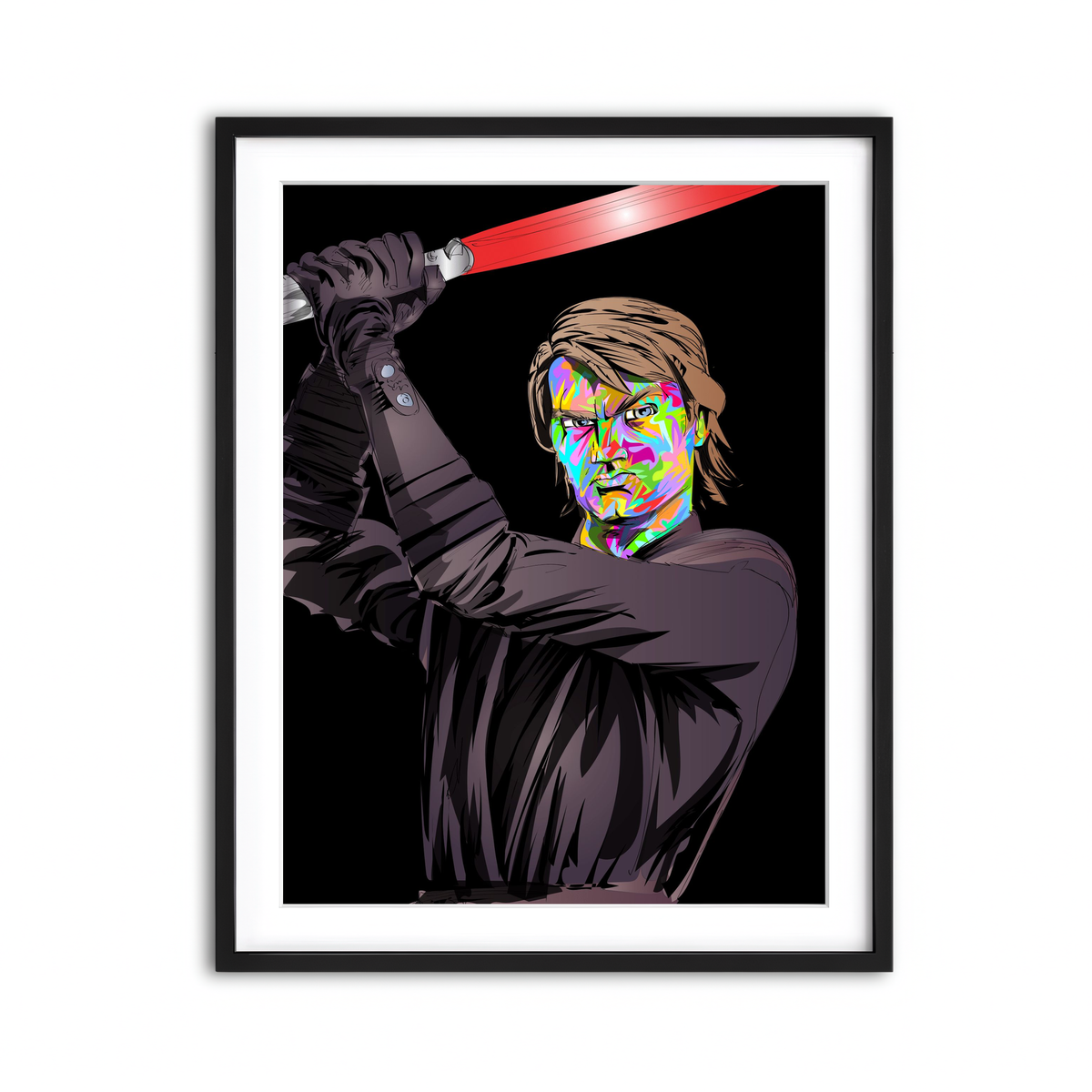 Framed Print 3x4 Black