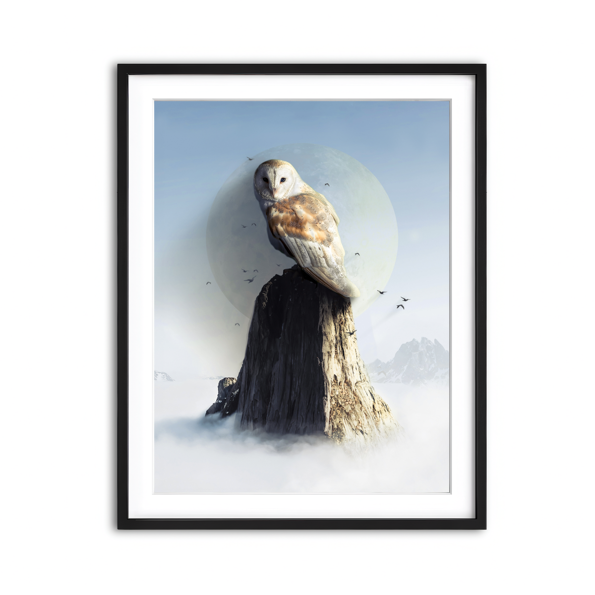 Framed Print 3x4 Black