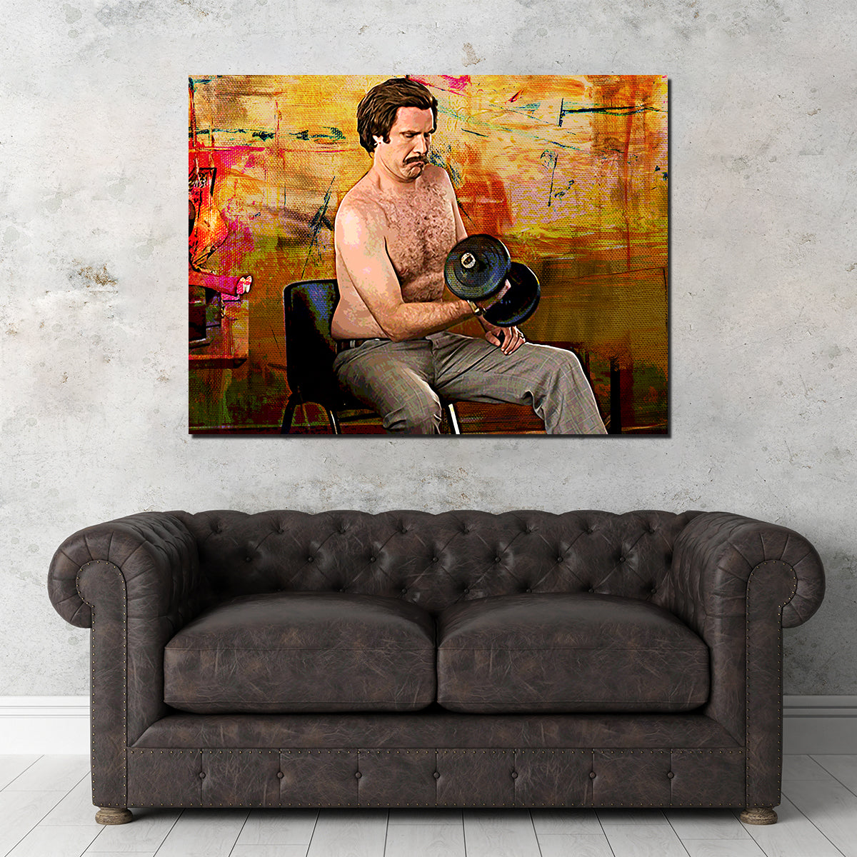Anchorman Workout Wall Art