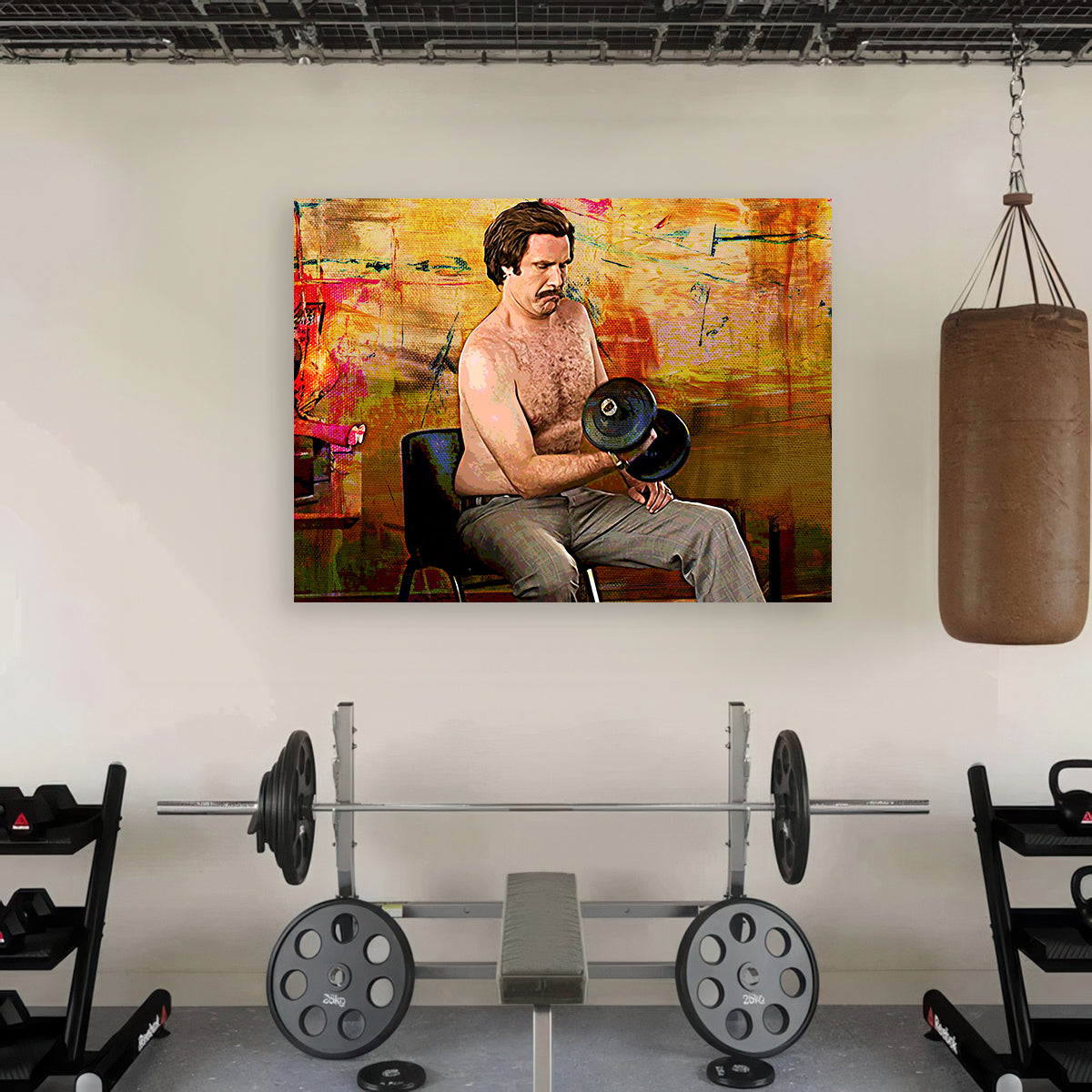 Anchorman Workout Wall Art