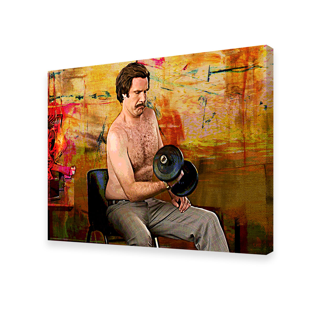 Anchorman Workout Wall Art