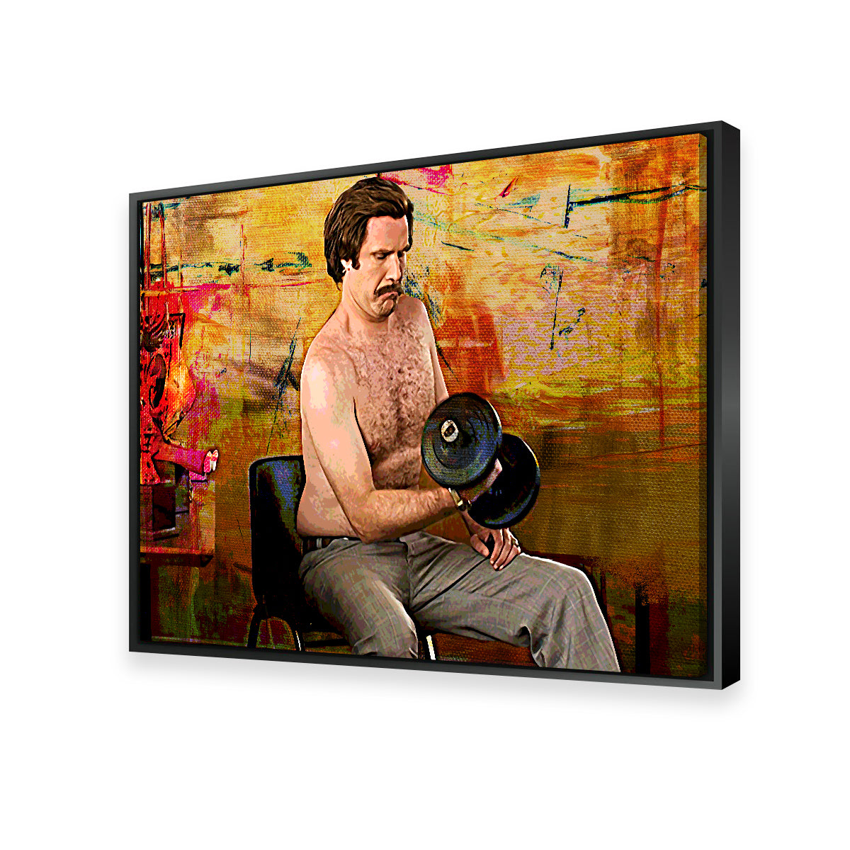 Anchorman Workout Wall Art
