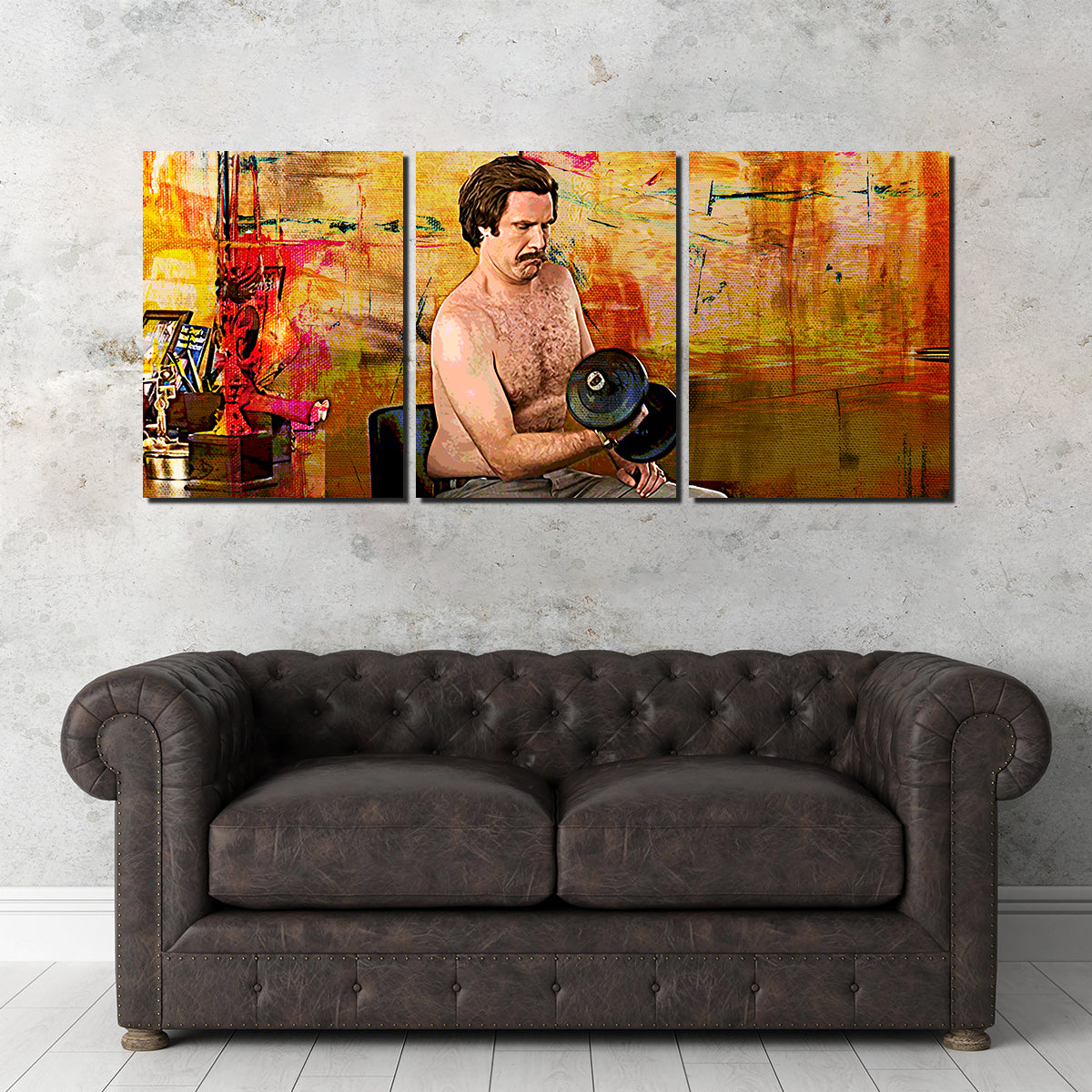Anchorman Workout Wall Art