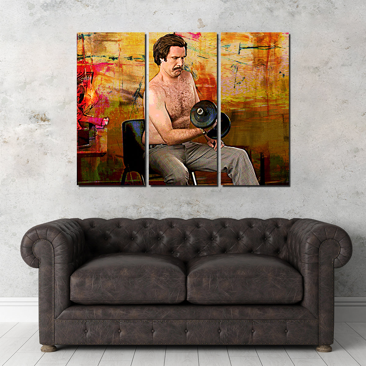 Anchorman Workout Wall Art