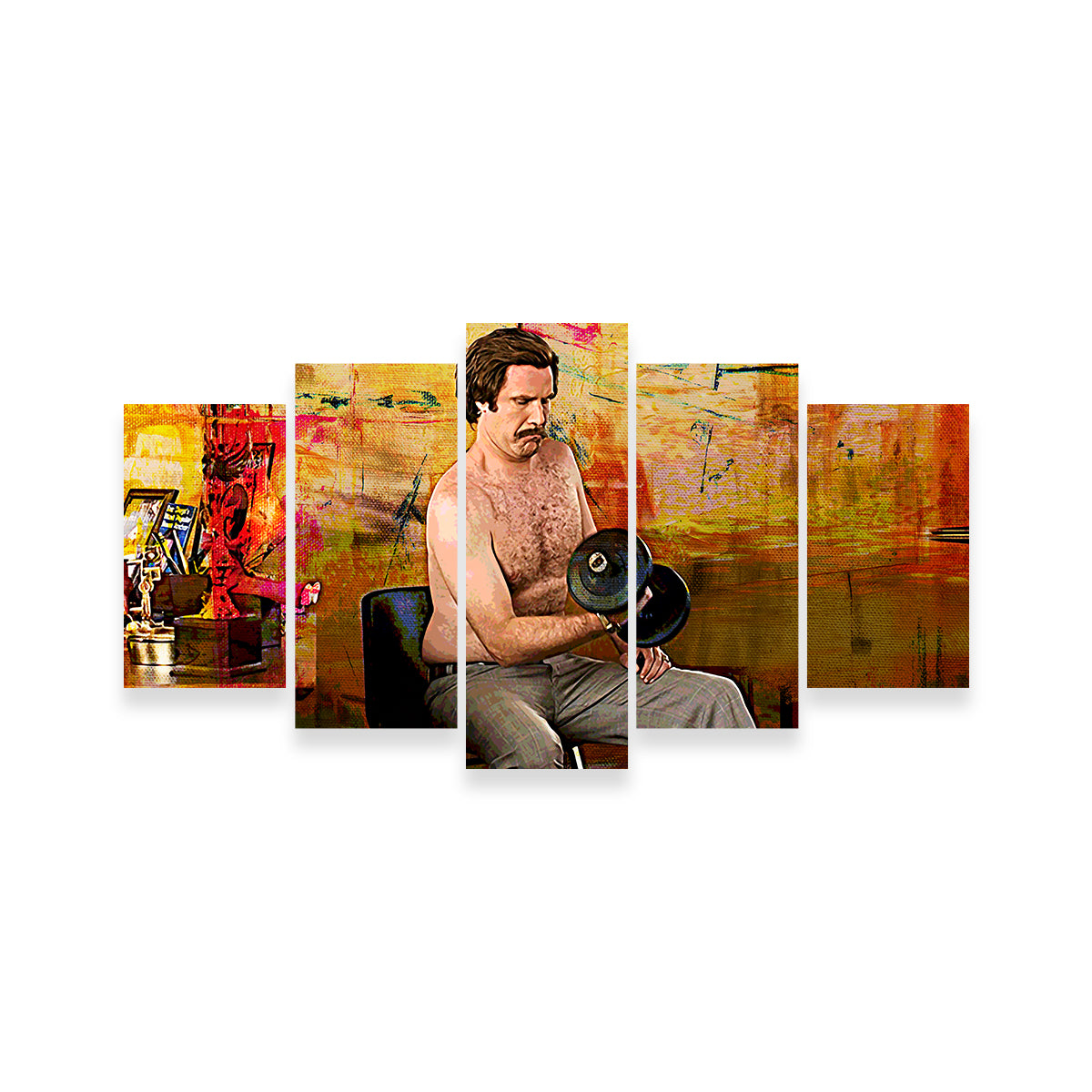 Anchorman Workout Wall Art